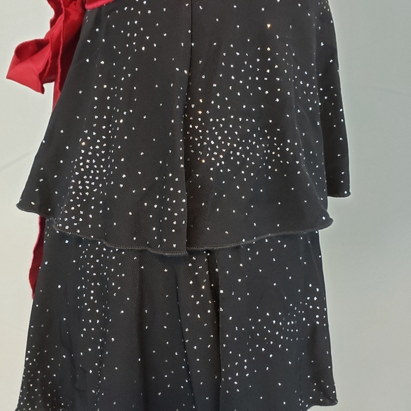 Sweet Storm garnet and black cocktail dress size S - Picture 5 of 6